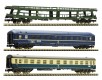 864703 Fleischmann Set of 3 passenger cars of night train LUNA Express (Set 1)